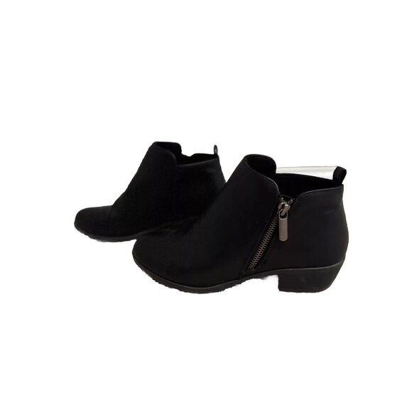 SONOMA Goods for Life® Women's Ankle Shoe Boots Zip Black size 7.5 MED - Picture 2 of 7